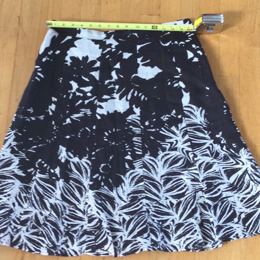 Coldwater Creek Black/white Skirt